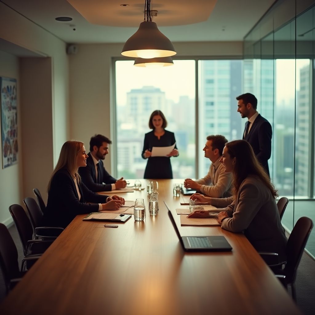 Reunión del equipo directivo de AsesFinAR