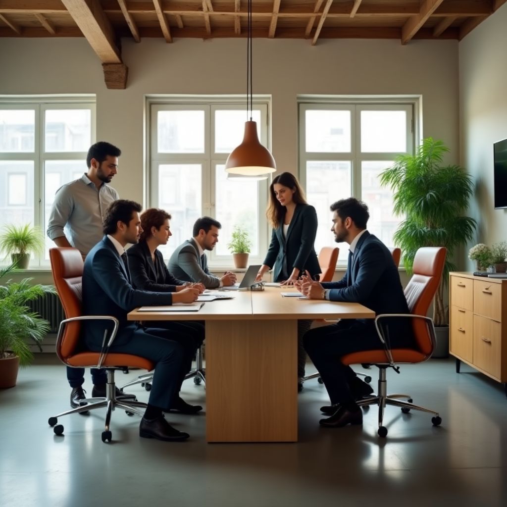 Equipo de AsesFinAR en oficina moderna